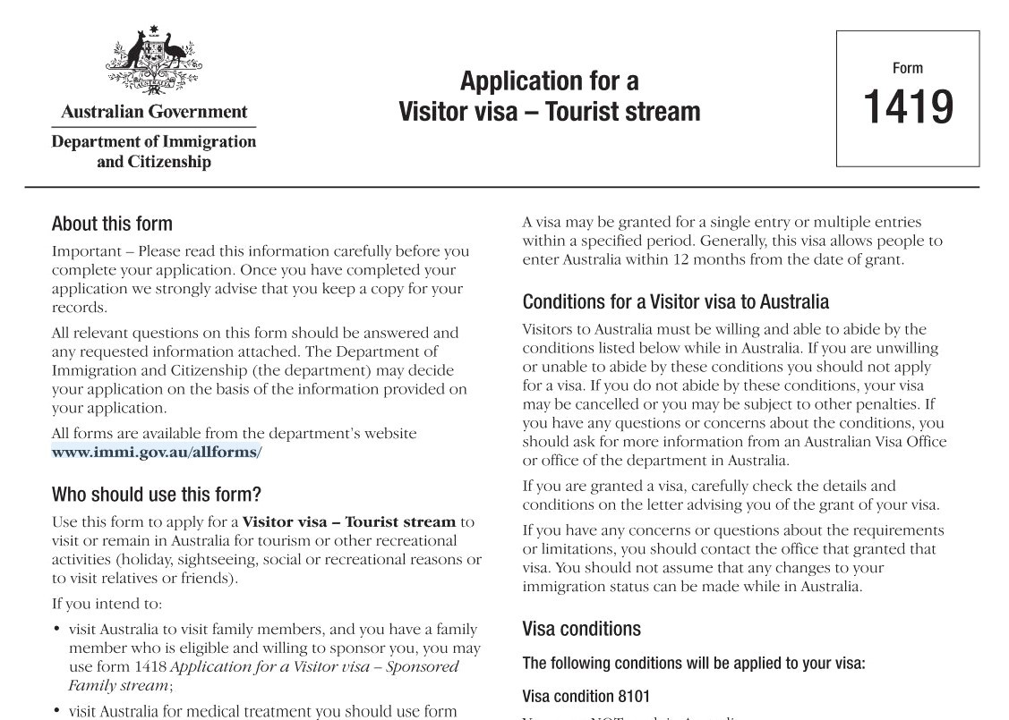 Visa Australia - Luxtour 4