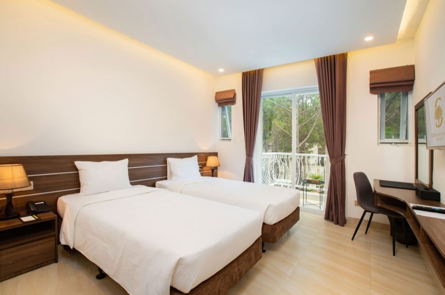Combo Cereja Hotel & Resort Đà Lạt phòng Deluxe Garden View + Ăn sáng